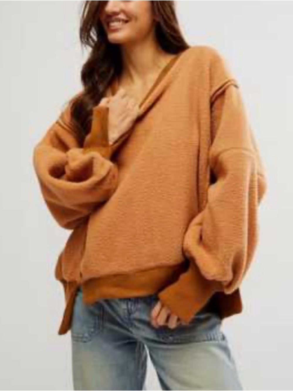 Free People We The Free Cozy Camden Sweatshirt Size XS